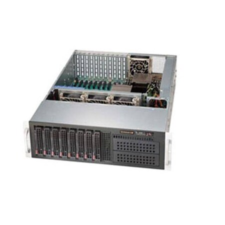 Supermicro SuperChassis 850W/980W 3U Rackmount Server Chassis (Black) CSE-835XTQ-R982B